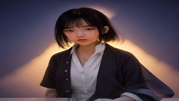 学者在图书馆研究明清古籍的场景，桌上摆放多本线装古书与放大镜，学术氛围浓厚，对应玉蒲团专业研究方法论内容